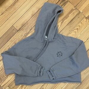 Bella Canvas Gray Fleece Hoodie with Drawstrings